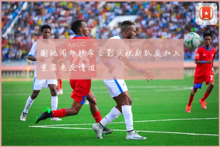 蒯纪闻与杨希合影庆祝新队友加入重温老友情谊